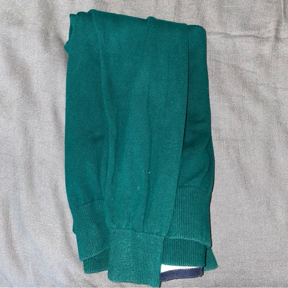 Men’s Green Medium Tommy Hilfiger Crewneck - Picture 5 of 8